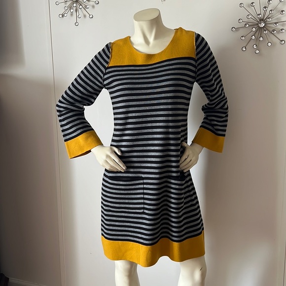 Jessica Howard Dresses & Skirts - Jessica Howard, Long Sleeve, Striped Drees